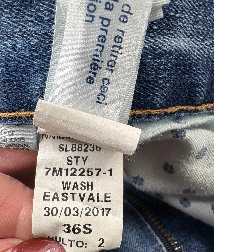 Lucky‎ Brand 121 Heritage Slim Mens Jeans W36 L30 Blue Wash Denim Eastvale